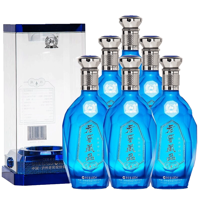 泸州老窖出品，老窖藏品 珍藏 60度浓香型白酒680ml*6瓶 整箱装 379元包邮 值值值-买手聚集的地方