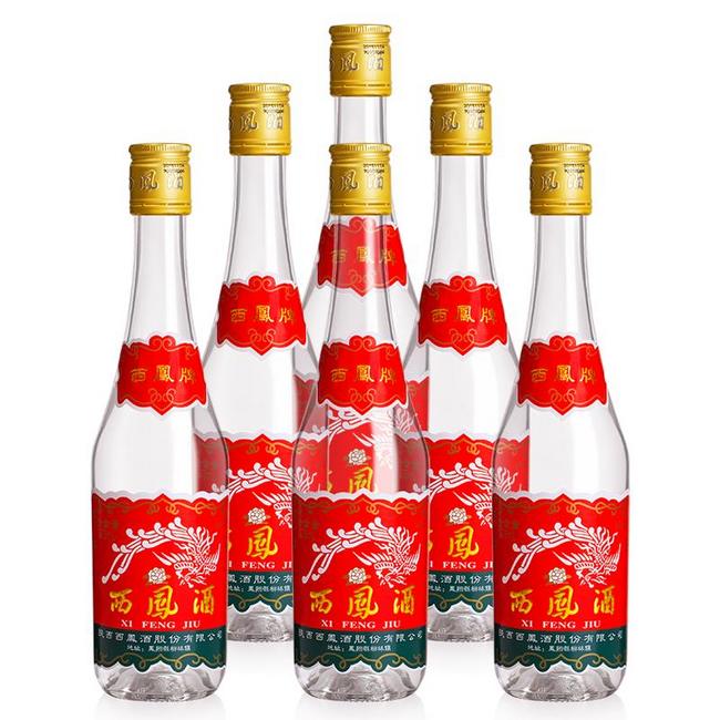 西凤酒 45度 陕西版七两半 凤香型白酒 375ml*6瓶/箱 送酒具7件套 151.72元包邮（25元/瓶） 值值值-买手聚集的地方