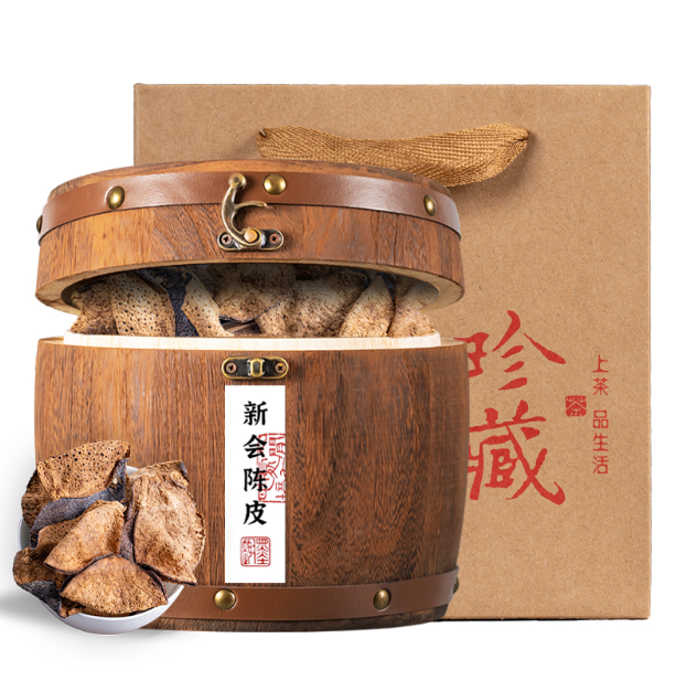 翠春园 圆木桶系列 新会陈皮 200g 58元包邮（需用券） 值值值-买手聚集的地方