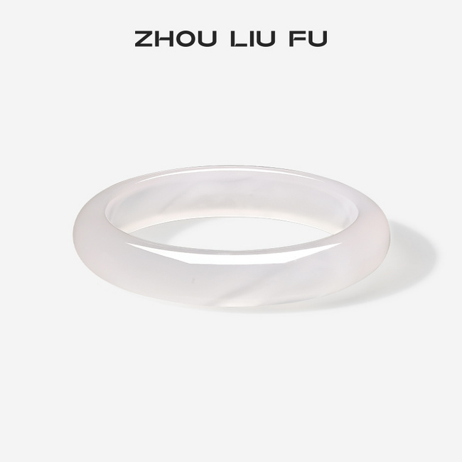 七夕好礼，周六福 白月光玉髓手镯 多款 153.5元起包邮 值值值-买手聚集的地方