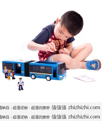 德国仙霸 经典双节公交汽车（模型玩具），京东商城99包邮