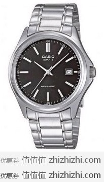 Casio卡西欧STANDARD ANALOG指针系列男表 MTP-1183A-1A，亚马逊价格￥122包邮