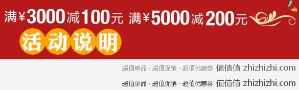 [促销] 亚马逊 电脑频道、DIY电脑硬件 满3000减100元 满5000减200元