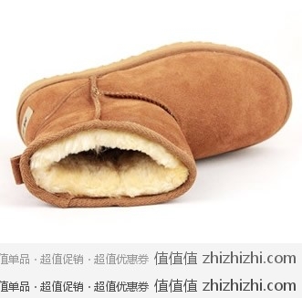 麦高 简约时尚舒适经典款短筒雪地靴，京东商城价格￥99包邮