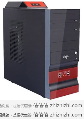 爱国者（aigo）半岛铁盒 SH1362 塔式机箱，京东价格￥149包邮，带顶部散热系统的机箱