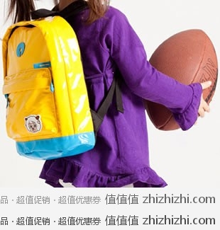 喜羊羊与灰太狼 亮漆防水系列幼儿韩版双肩包，一号店团购价格￥49全国包邮