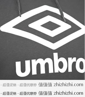 茵宝umbro秋冬新款情侣连帽卫衣（男款、女款都有），京东价格99元包邮