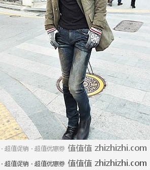 新年超级白菜：韩风 zeroback P2829 #691 复古个性牛仔裤-P2829   走秀网用券价格17元 包邮