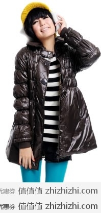 凯斯贝尔 韩版收腰修身中长款棉衣外套 一号店价格￥69包邮