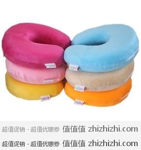 弗兰家纺 U型护颈枕 慢回弹颈椎保健枕 天猫旗舰店特价￥28包邮（原价￥40）