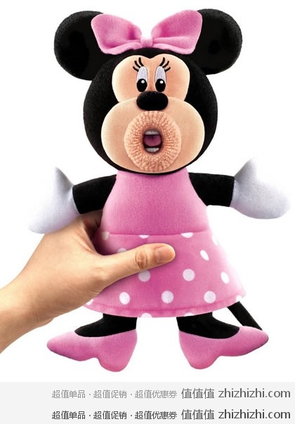费雪 Mattel 美泰 发声娃娃 米妮 美国亚马逊价格12.49美元(到手约110元) 