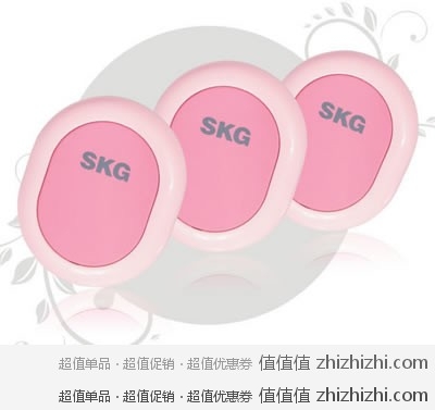 白菜价：SKG 户外便携迷你暖手宝(粉色) SK0210  京东商城价格39元 包邮
