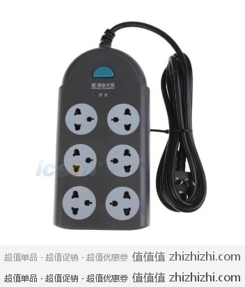 南孚 酷博保护器 防雷型插座 6位2米 CP-G6620单色装 易迅网（上海站）价格29元