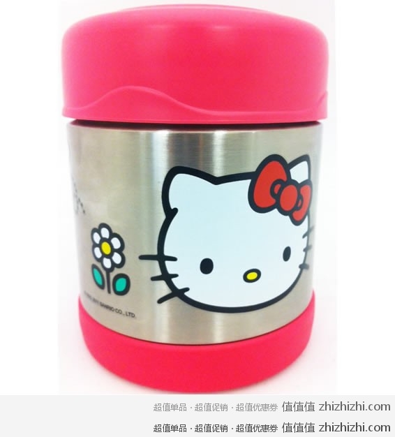 膳魔师 不锈钢真空保温桶 Hello kitty款 美国亚马逊价格$14