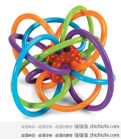 Manhattan Toy Winkel 婴儿磨牙牙胶 美国亚马逊价格$10.4（海淘到手约￥92）