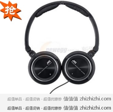 杰伟世 JVC HA-S360-B 头戴式便携耳机（黑色） 新蛋网价格￥269