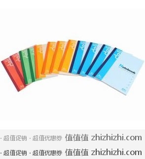 得力 DELI 7650 无线软面笔记本 中包装/12本 30页/本 易迅网（北京站）价格￥15