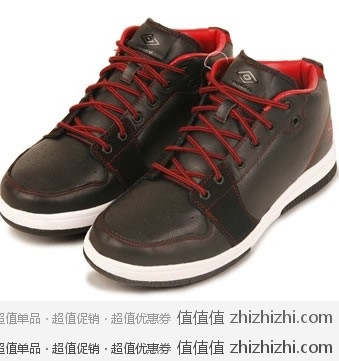 茵宝 Umbro 真皮休闲鞋 中帮潮流运动鞋 京东商城价格￥199包邮