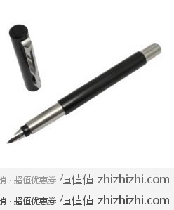 派克 PARKER 威雅系列胶杆黑色墨水笔(钢笔) 亚马逊中国限时抢购价￥39包邮