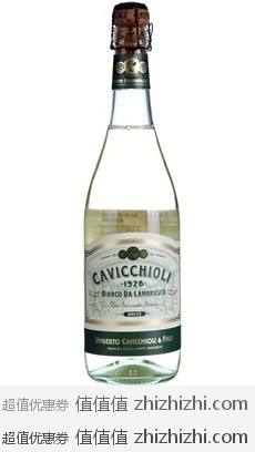 明天早上9点截止：买一赠一 ：意大利朗布鲁斯甜白微起泡葡萄酒 750ml 京东商城价格两瓶只要￥86 包邮