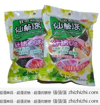 5.1降价促销：致中和 仙草冻 什锦口味365g*1  京东商城价格7元 