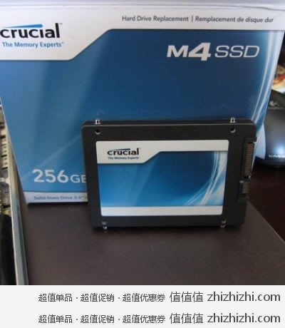 镁光 Crucial M4 256GB SSD 固态硬盘 美国亚马逊＄284.99 海淘成本约￥1845