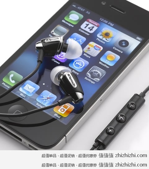 杰士Klipsch Image S4i入耳式线控耳机 带咪 58.55美元 海淘到手约390元
