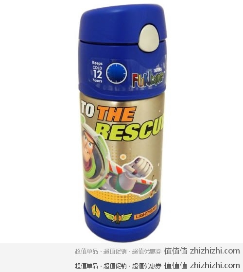 thermos膳魔师保温杯 巴斯光年款 美国亚马逊$10.74  海淘到手约￥120（不含税）
