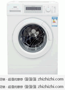 限上海：三洋（SANYO）XQG60-F1028BW 欧式滚筒洗衣机  易迅网上海站报价2198元 