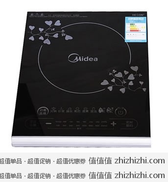 美的 Midea ST2106 纯平一体化触摸屏电磁炉 亚马逊中国“分秒必争”价格￥179