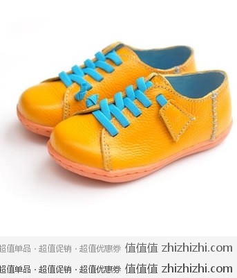 五粒豆 Five peas 头层牛皮童鞋 亲子单鞋 FP2011-12 京东商城价格86元 