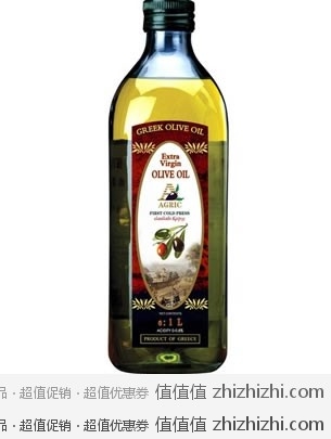 阿格利司 特级初榨橄榄油1000ml 京东商城价格￥88包邮，送阿格利司特级初榨橄榄油250ml