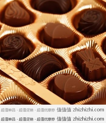 金帝（leconte） 金装精选夹心巧克力(红礼盒装 306g)  我买网现价格79元