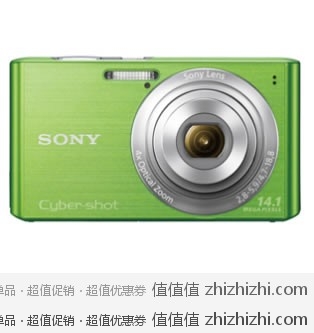 索尼（SONY） DSC-W610 数码相机 绿色 苏宁易购价格709元 赠2G记忆棒