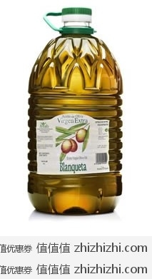 源自西班牙：Blanqueta布兰卡 特级初榨橄榄油5L 京东商城价格228元免运