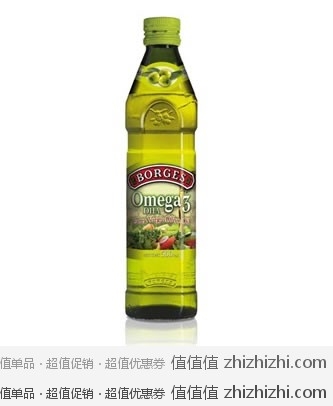 伯爵 Omega3-DHA孕婴特级初榨橄榄油 500ml  京东商城价格99元  赠送佰格仕玛加纳干红葡萄酒750ml一瓶