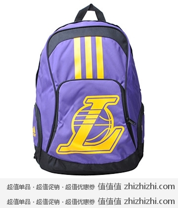 ADIDAS 阿迪达斯 背包 NBA Lakers BP 中性 V86615 亚马逊中国152包邮