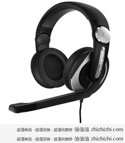 森海塞尔 Sennheiser PC 330 头戴封闭式游戏耳麦 67.3美元