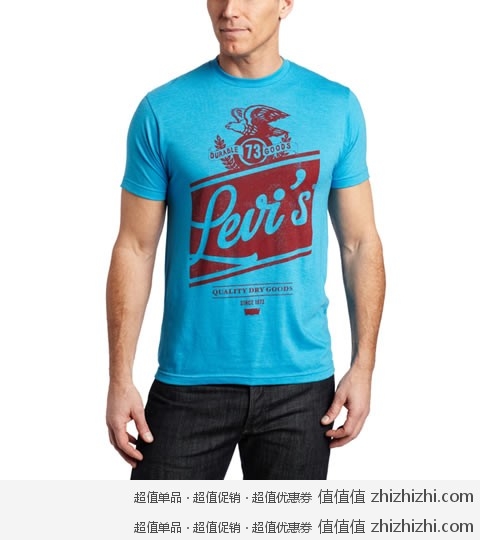 李维斯Levi's男士印花t恤17.5美元