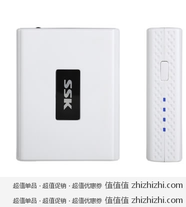 飚王 SSK 风灵 SRBC503 移动电源（4400mah） 新蛋网价格78
