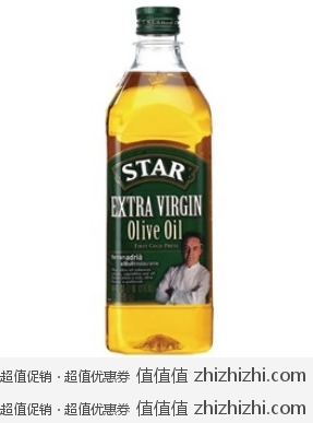 星牌 Star 特级初榨橄榄油 1.3L 京东商城报价69包邮