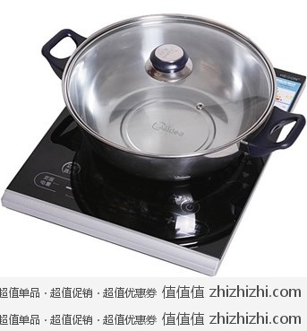 家居必备：美的 ST2106 电磁炉  易迅网北京站价格238（赠原装汤锅与炒锅）