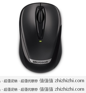 微软（Microsoft）3000v2 无线便携鼠标 金属灰 易迅网北京站价格59