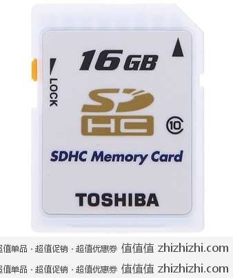 TOSHIBA 东芝 16G SDHC存储卡（Class10） 亚马逊中国价格131 包邮