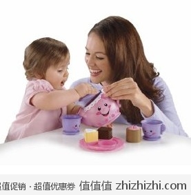 费雪Fisher-Price 儿童音乐点心茶具宝宝玩具 美国Amazon $16.28（到手￥170）