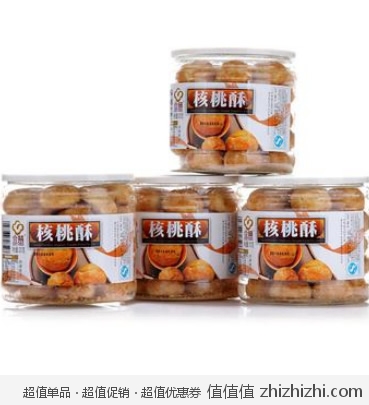 宜慧核桃酥320g*4罐 京东商城价格35.9