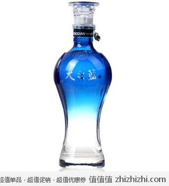 洋河蓝色经典天之蓝46度绵柔型 480ml 京东商城价格299 包邮