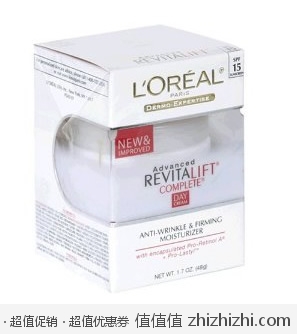 L’oreal 巴黎欧莱雅 复颜抗皱紧致SPF18滋润日霜50ml 美国 Amazon Subscribe & Save价10.41美元