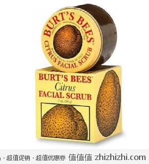 小蜜蜂Burt's Bees 柑橘去角质膏 2盎司*2瓶装 美国Amazon 11.7美元
