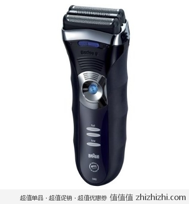 博朗Braun Series 3-360 剃须刀 美国Amazon 49美元